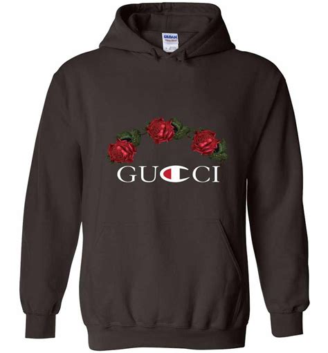 gucci champion hoodies|original gucci hoodie.